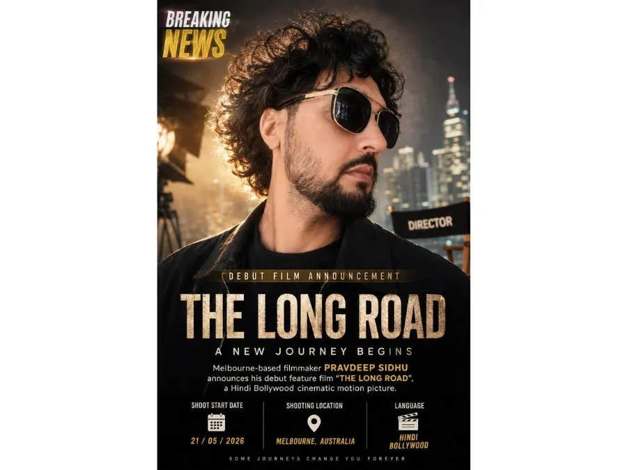 Melbourne-Based-Filmmaker-Pravdeep-Sidhu-Announces-Upcoming-Hindi-Bollywood-Debut-Feature-Film-The-Long-Road.webp
